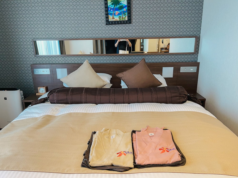 ホテルミヤヒラ客室ベッド